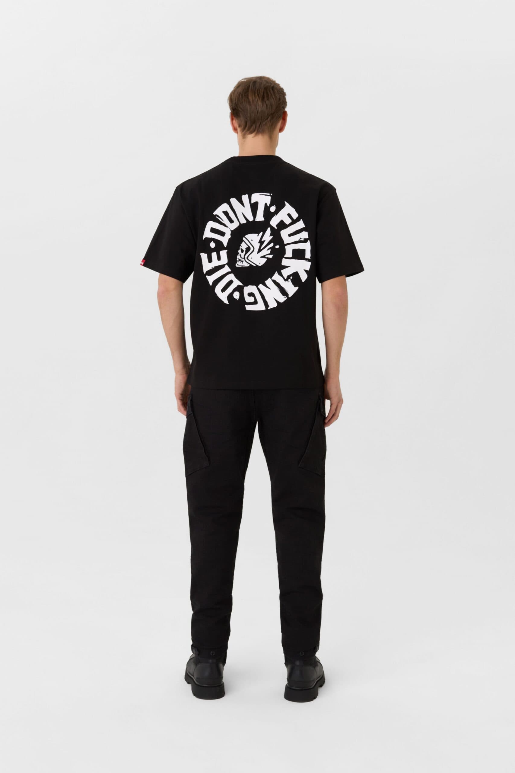 LUKE DON'T DIE BLACK - Oversized T-Shirt for Bikers, Unisex