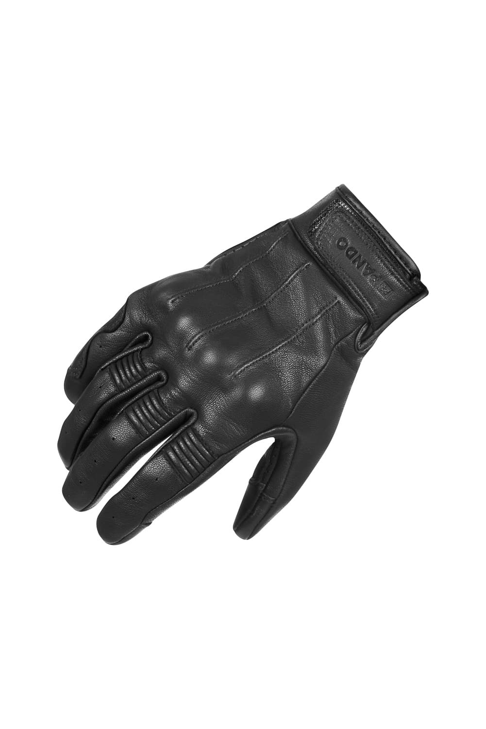 IVY BLACK - Leather Summer Motorcycle Gloves on Sale