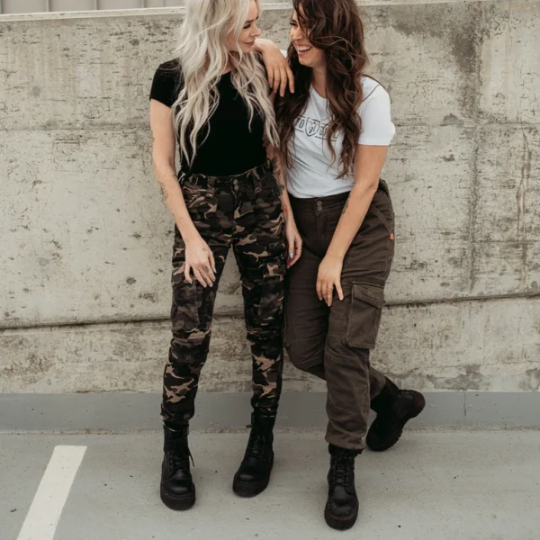 Lara Cargo Olive Trousers