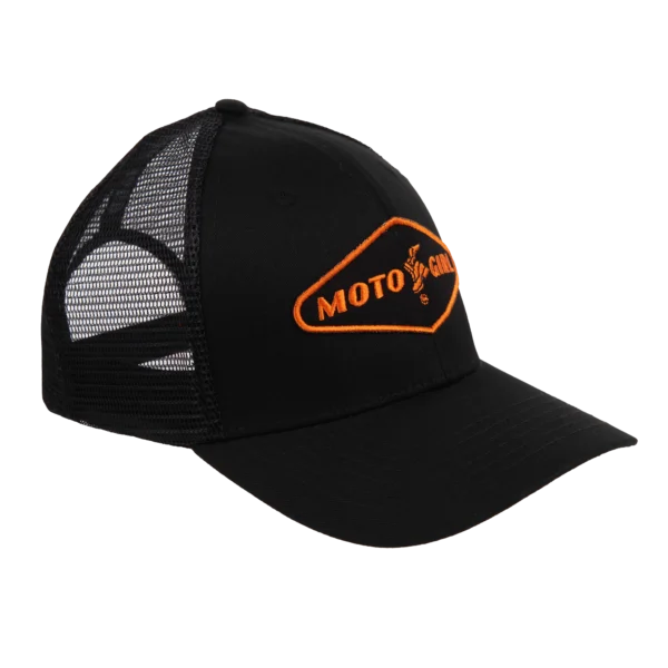 Motogirl Patch Mesh Cap