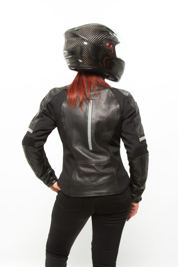 Fiona Black Leather Jacket