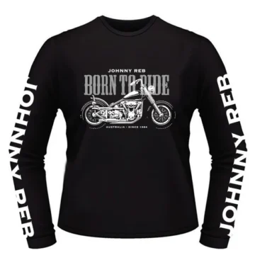 'Born To Ride' pikkade varrukatega T-särk