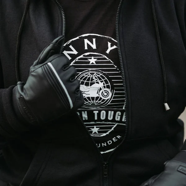 Johnny Reb Distressed Logo T-särk