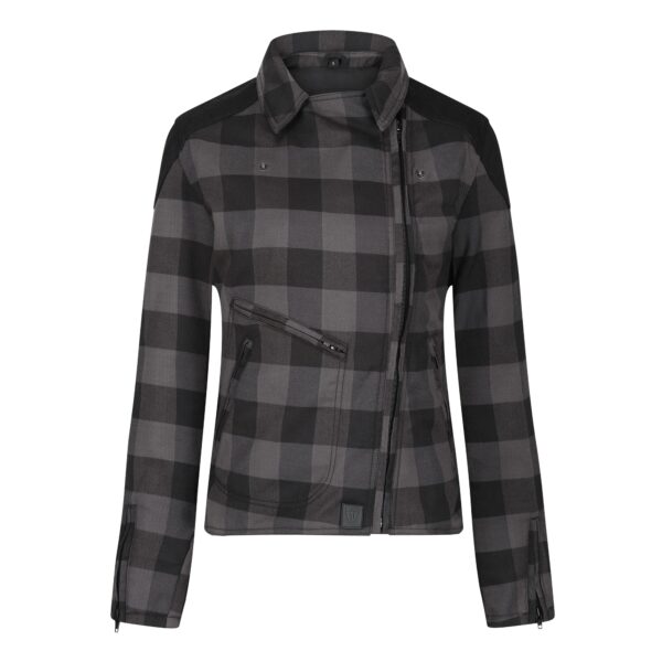 Jessie Flannel Jacket (Grey)