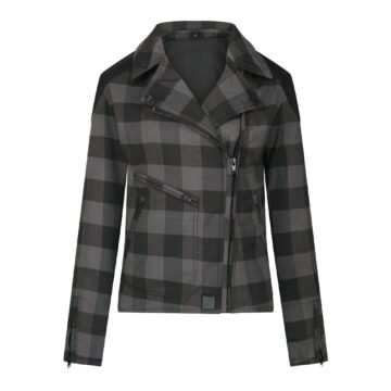 Jessie Flannel Jacket (Grey)