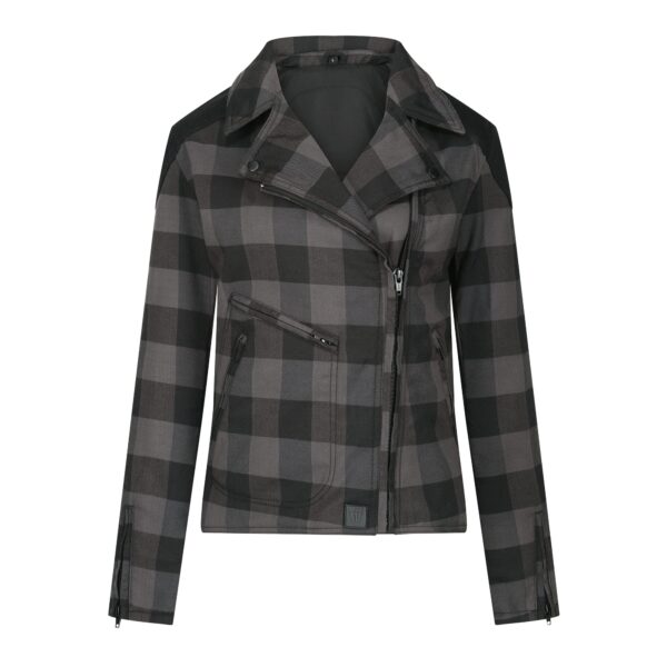 Jessie Flannel Jacket (Grey)