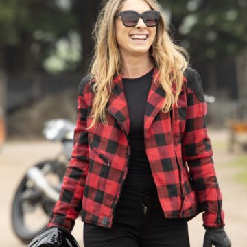 Jessie Flannel Jacket (Red)