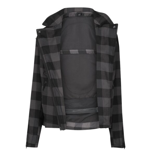 Jessie Flannel Jacket (Grey)