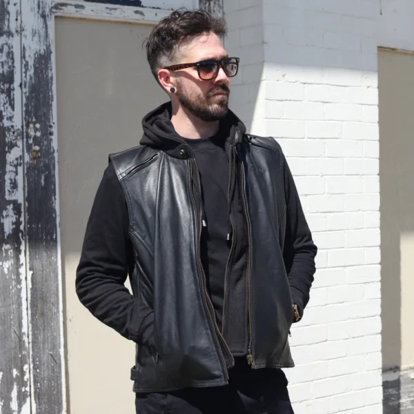 Men's Hawkesbury Leather Vest