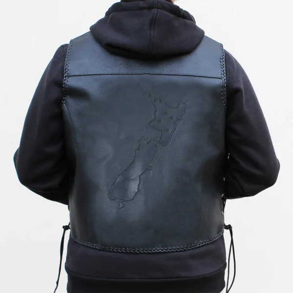 Men's New Zealand Leather Vest
