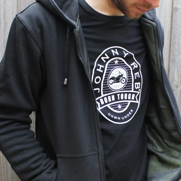 Meeste Hume Protective Fleece Full-Zip Hoodie