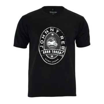Johnny Reb Distressed Logo T-särk