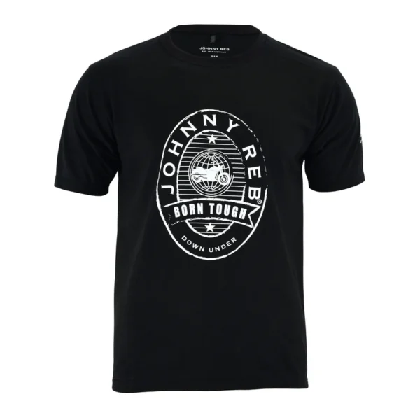 Johnny Reb Distressed Logo T-särk