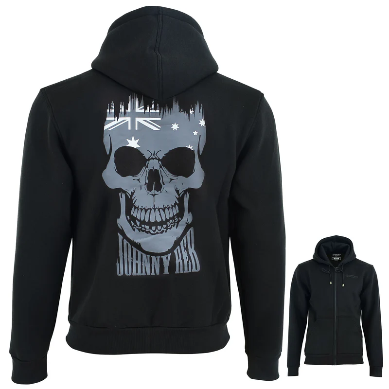 Meeste Aussie Skull Full-Zip Hoodie