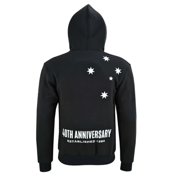 Meeste 40. aastapäeva kaitsev Full Zip Hoodie