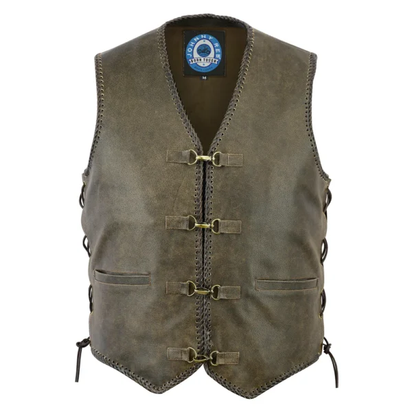 Meeste Sturt Cracker nahast vest