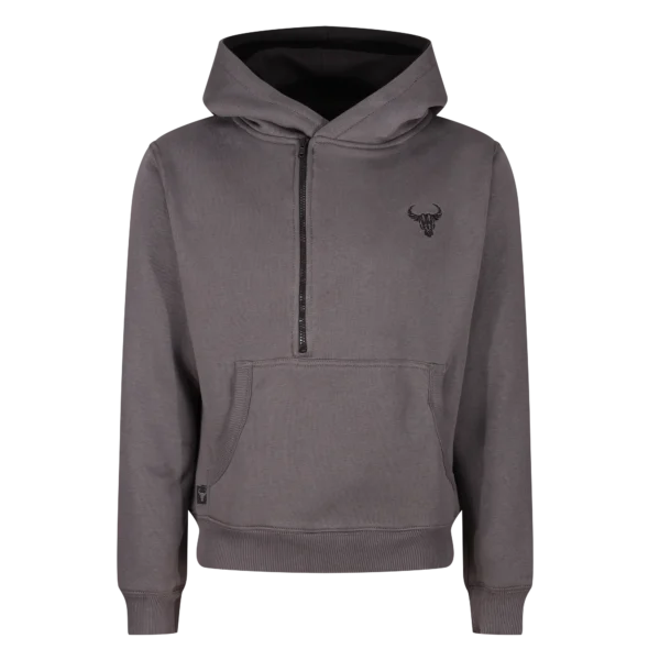 MotoBull Helmet Hoodie (Grey)