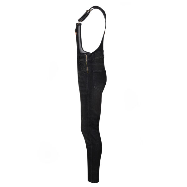 Daisy Black Dungaree