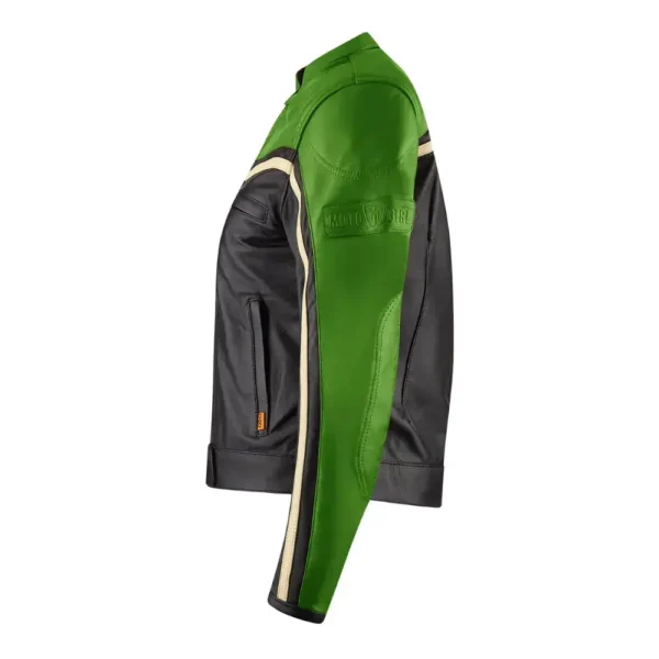 Hayley Green Leather Jacket