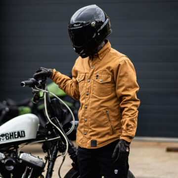Motorcycle Protective Shirt Camel | Armored AAA