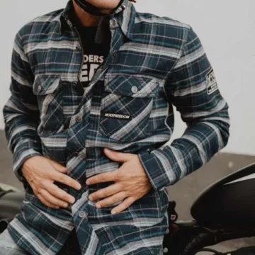 JACKET LUMBERJACK BLUE