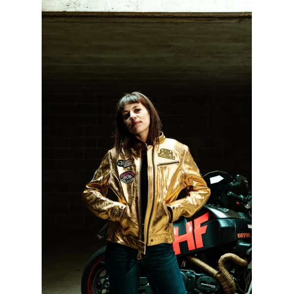 LINGOTTO WOMAN LEATHER JACKET