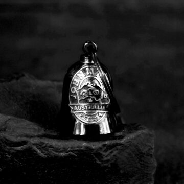 Johnny Reb Logo Ride Bell - Black