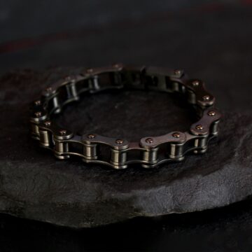 Bike Chain Bracelet - Black
