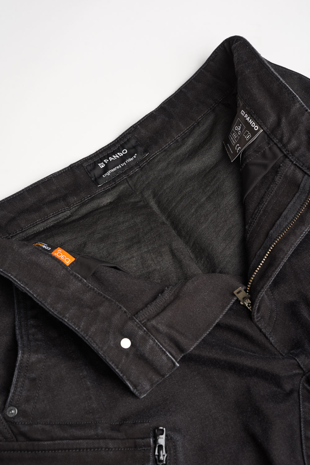 MARK BLACK AAA – Cargo Style Motorcycle Jeans for Men with Cordura® and Balistex®