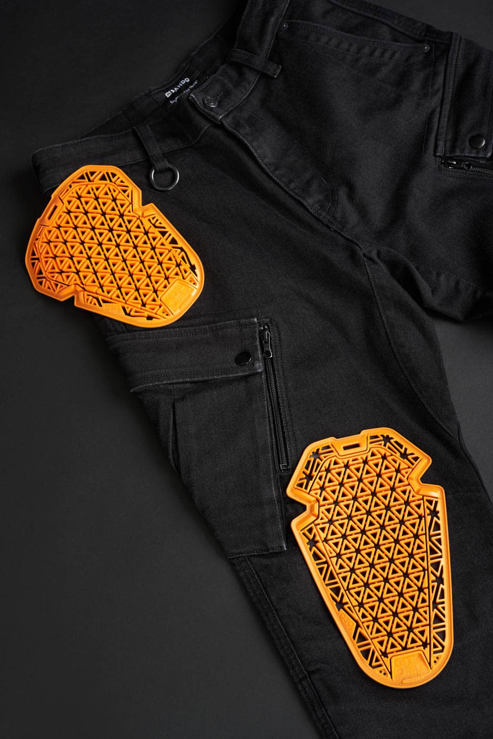 MARK BLACK AAA – Cargo Style Motorcycle Jeans for Men with Cordura® and Balistex®