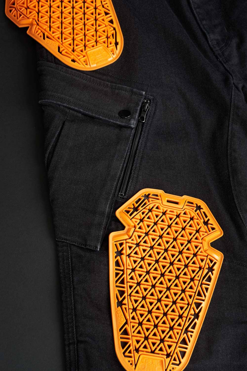 MARK BLACK AAA – Cargo Style Motorcycle Jeans for Men with Cordura® and Balistex®