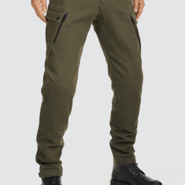 MARK OLIVE AAA - Cargo Style Motorcycle Jeans for Men with Cordura® and Balistex®