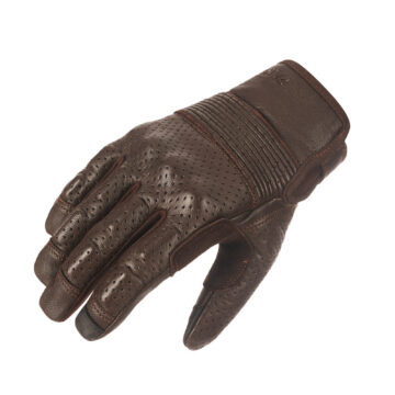 ONYX BROWN 02 – Leather Motorcycle Gloves
