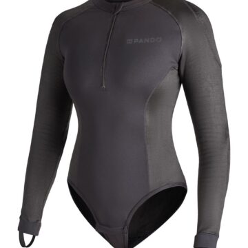 SHELL WW BLACK 02 - Protective motorcycle base layer / body