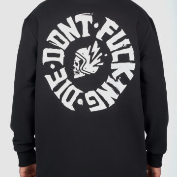 TOMMY DON'T DIE BLACK – Oversized Long sleeve T-shirt, Unisex