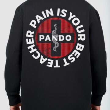 TOMMY PAIN BLACK – Oversized Long sleeve T-shirt, Unisex