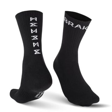 MOTORCYCLE SOCKS - black lifestyle socks BRAKE