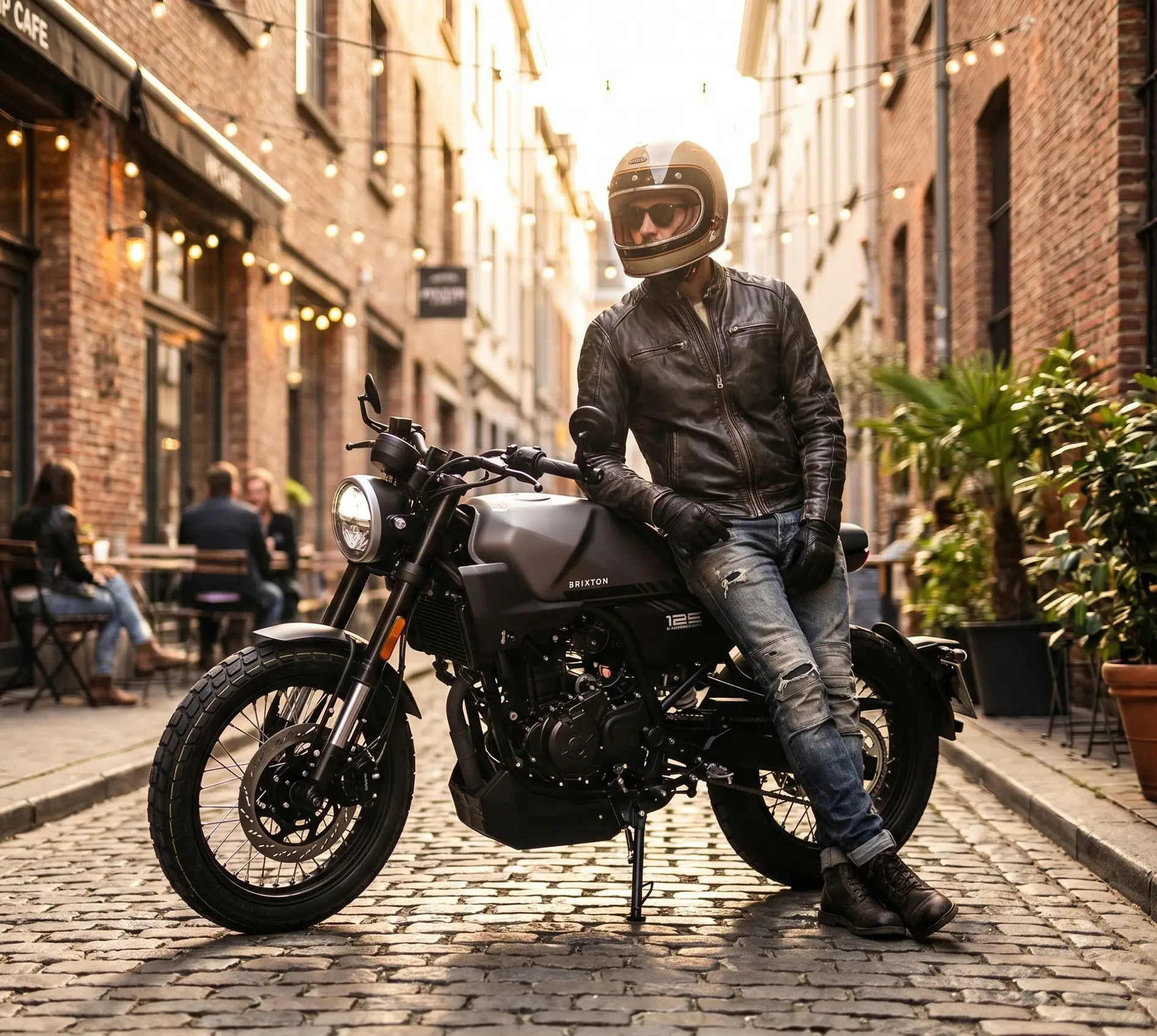 Brixton Crossfire 125 motorcycle
