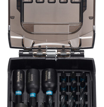 Otsakute komplekt XGT akukujulises karbis, Impact Black, 31 tk