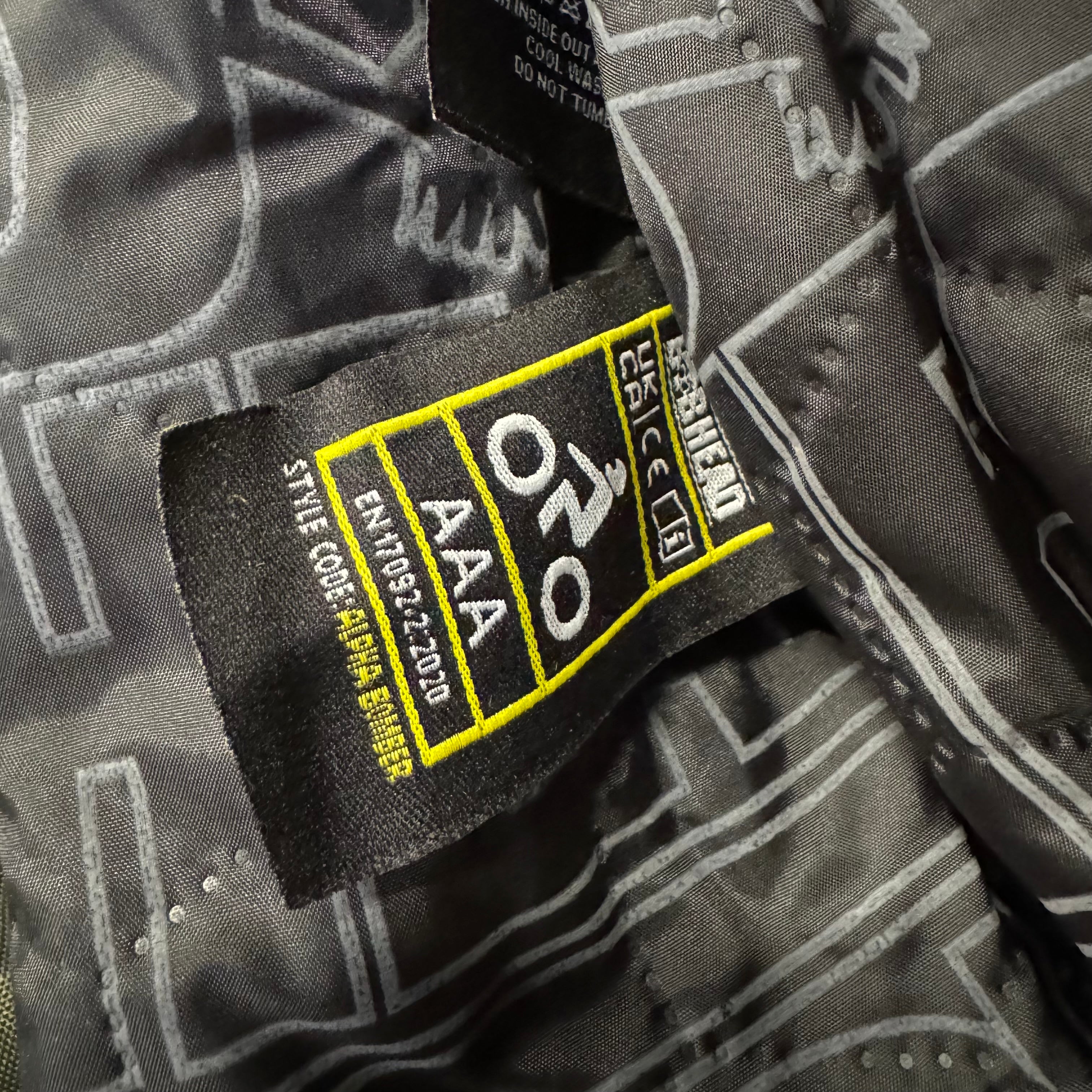 Mootorratta jakk Kaitsev tekstiil Alpha Bomber Green | Soomustatud AAA