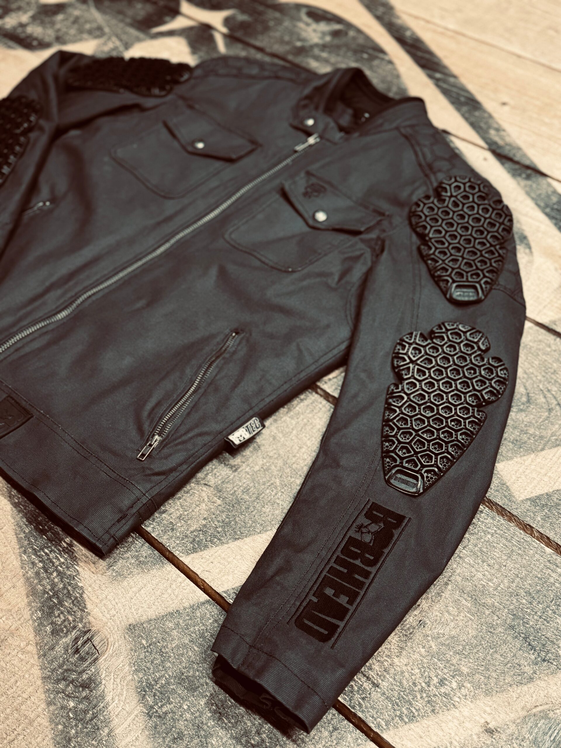 Motorcycle Jacket Protective Textile Racer WP | Armored AAA