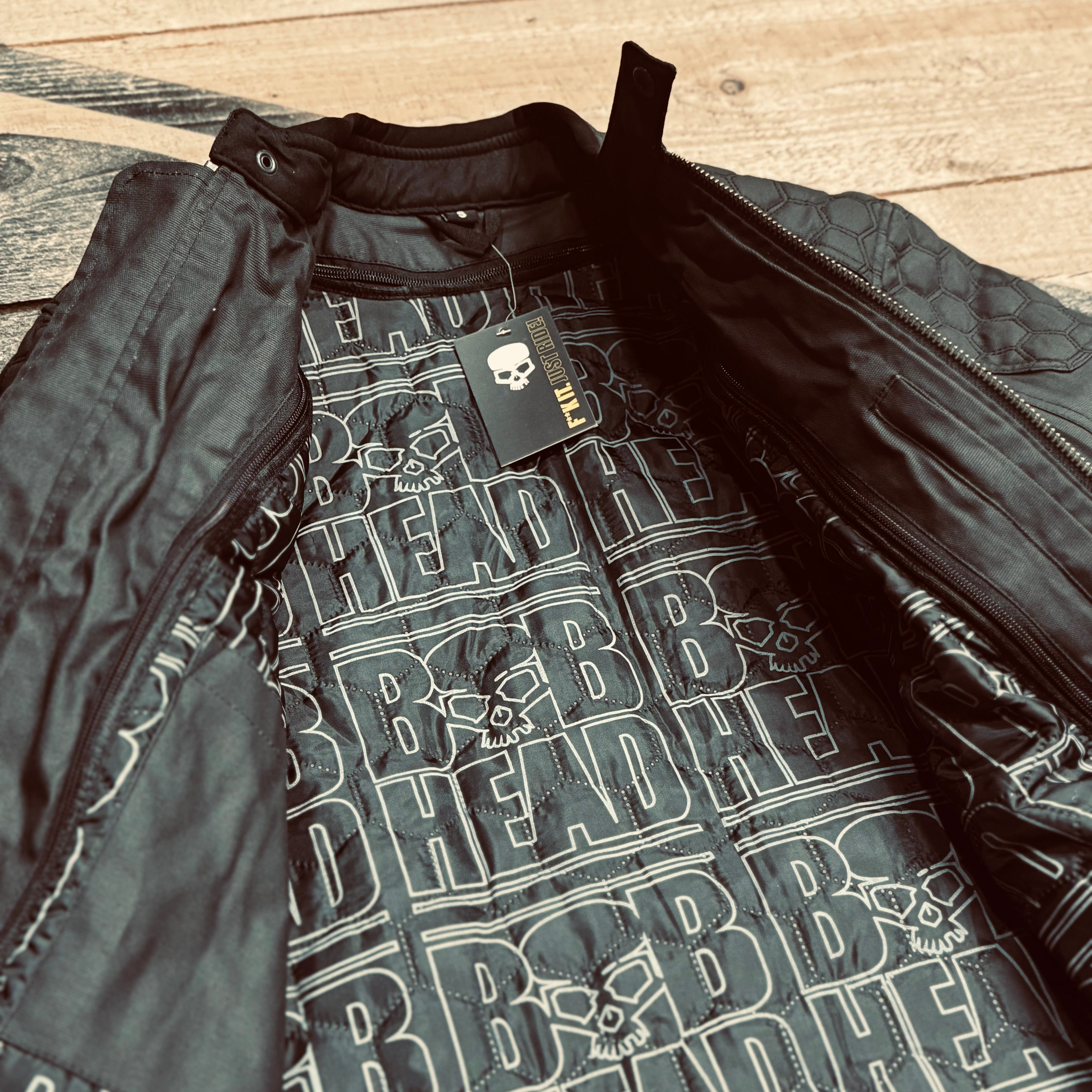 Motorcycle Jacket Protective Textile Racer WP | Armored AAA