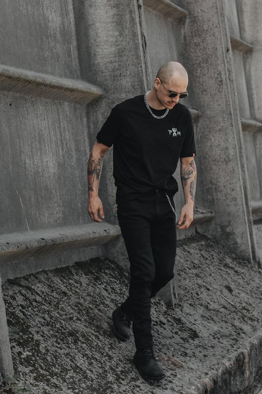 STEEL BLACK 02 - Meeste mootorratta teksad Slim-Fit Dyneema®