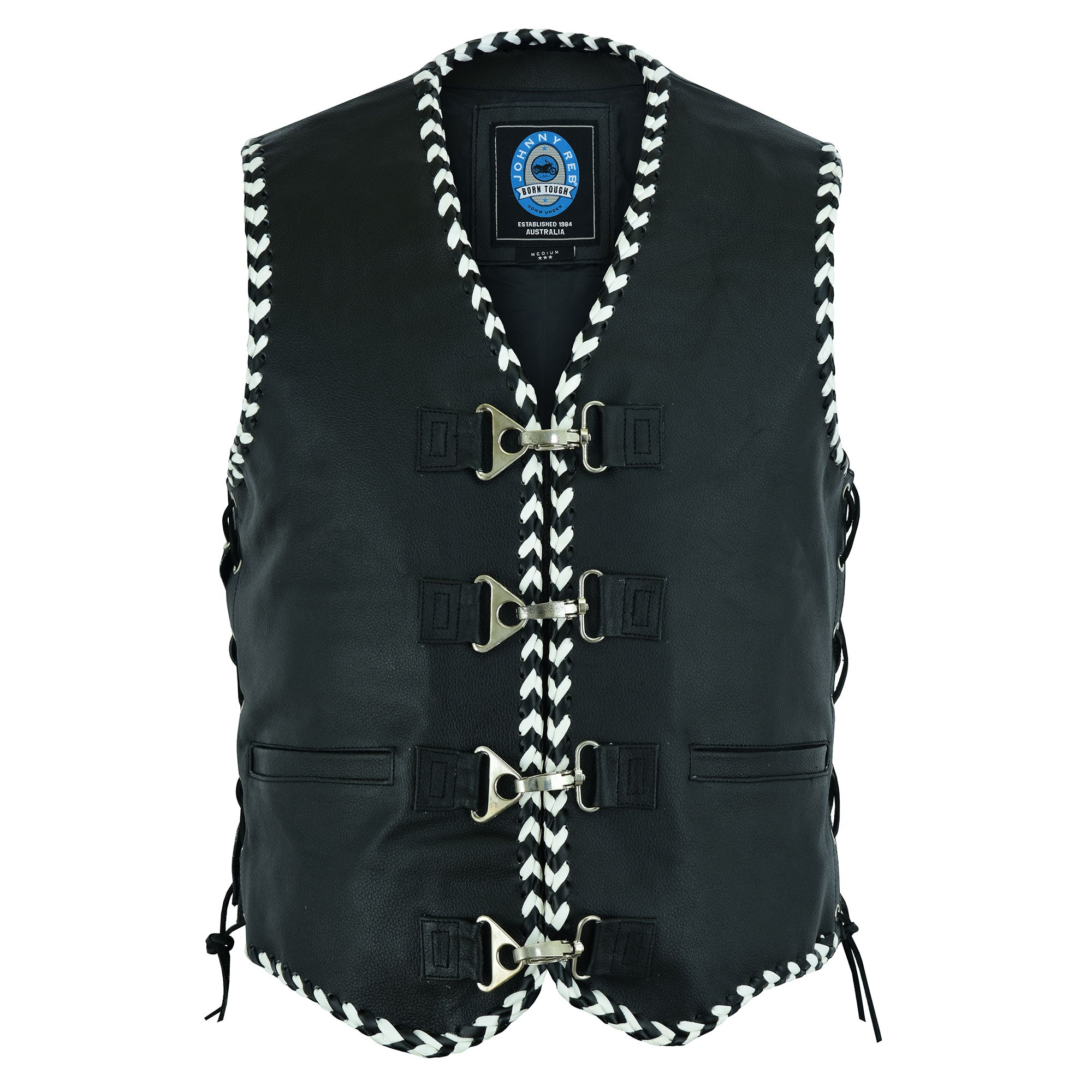 Johnny Reb meeste Springbrook nahast vest