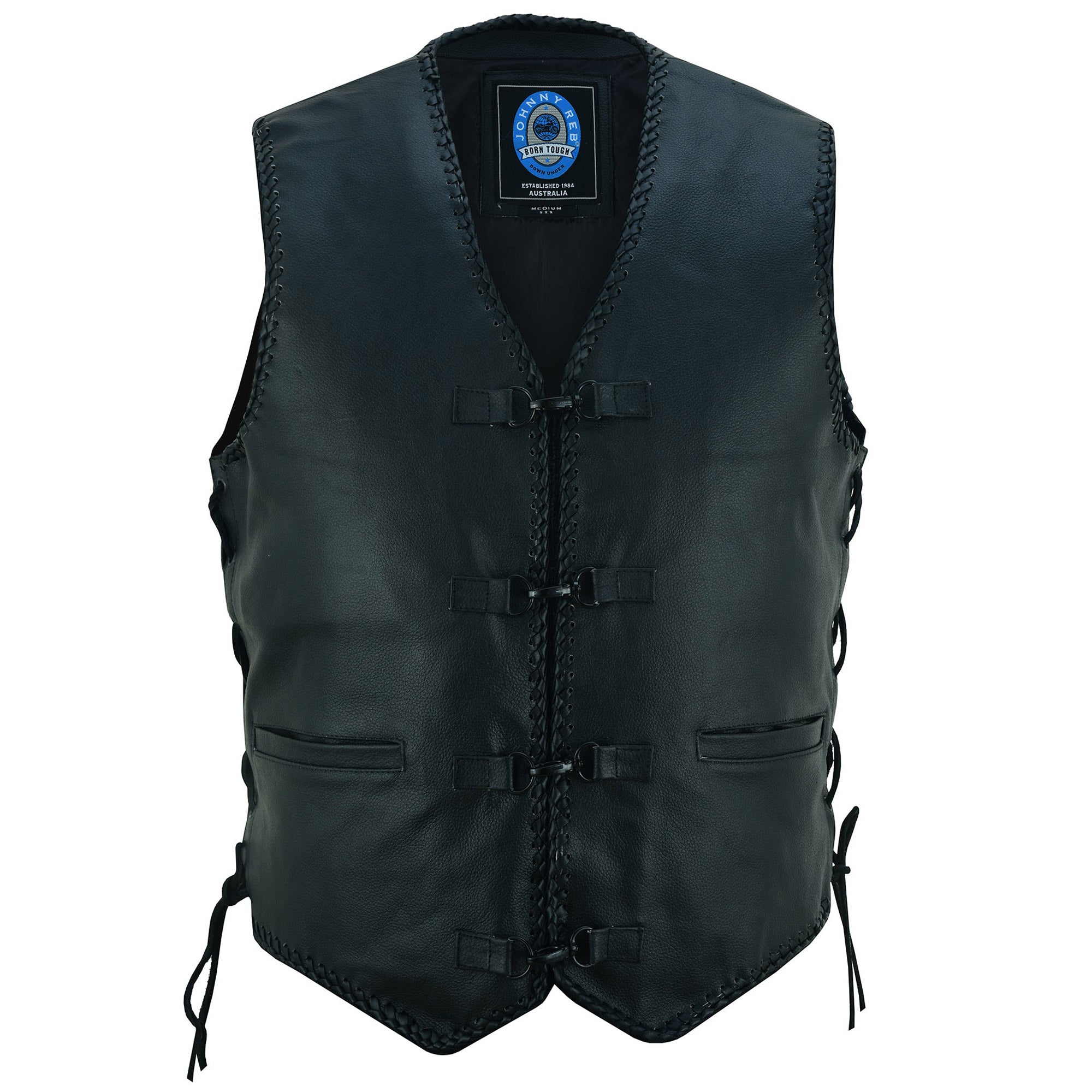 Johnny Reb meeste Capricorn nahast vest