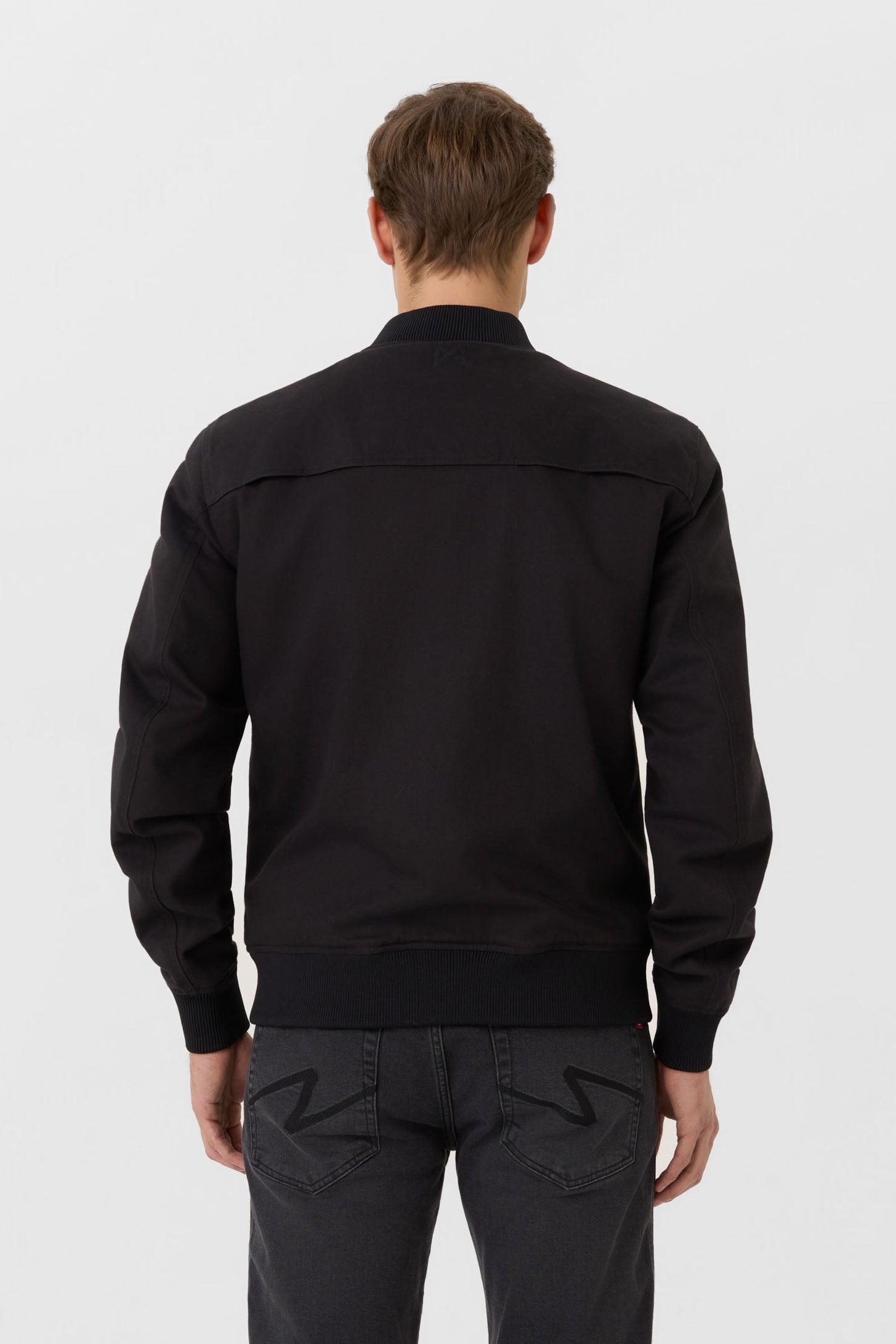 VENTURA BLACK AA - Summer bomber jacket