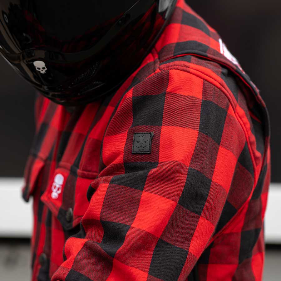 Motorcycle Protective Shirt Lumberjack X | Armored AAA