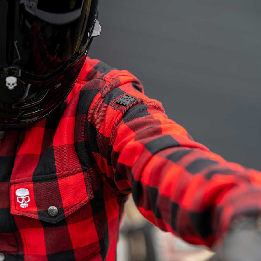 Motorcycle Protective Shirt Lumberjack X | Armored AAA